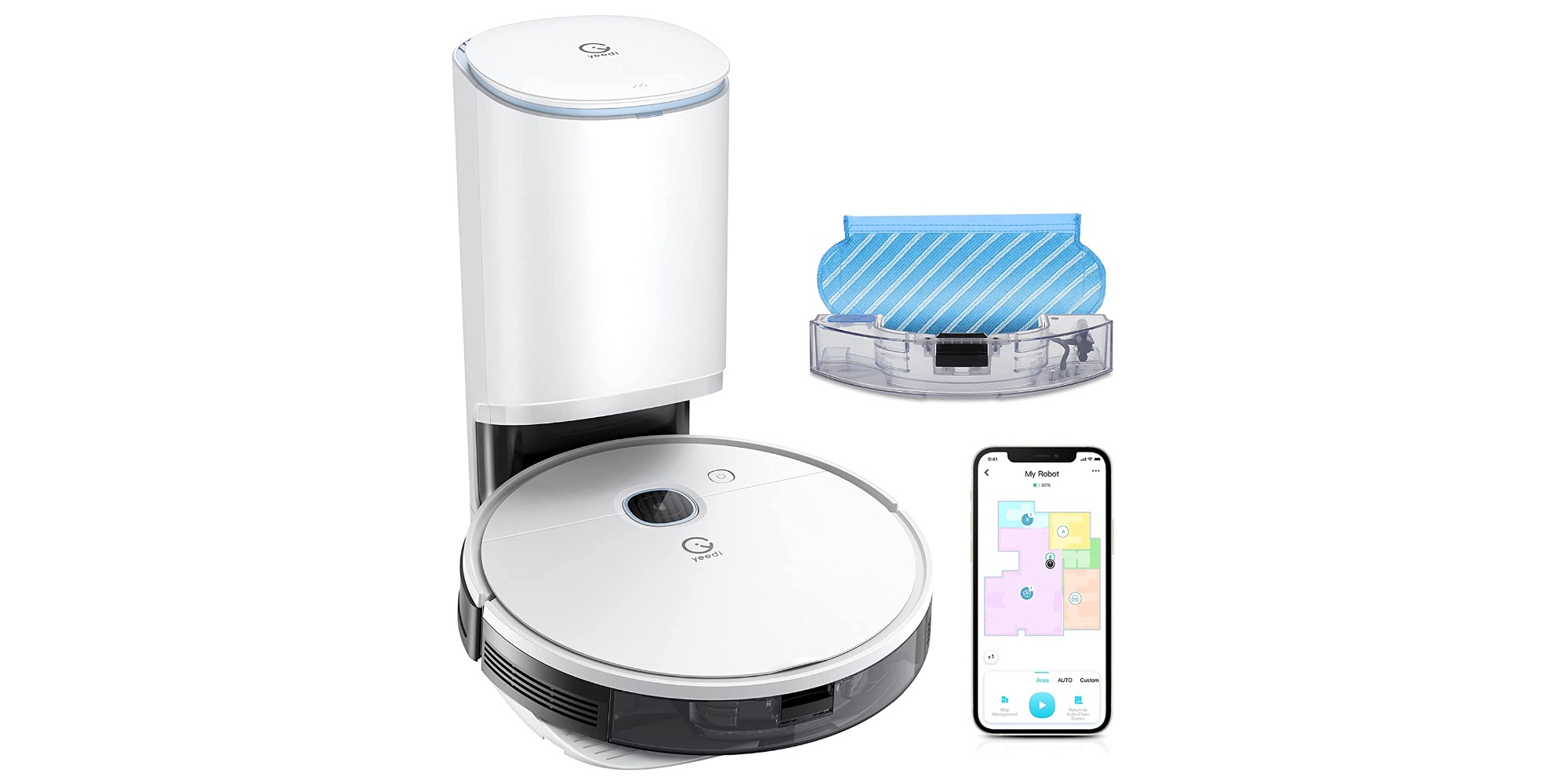 Save up to 30 on Yeedi robotic vacuums in today's 1day Amazon sale