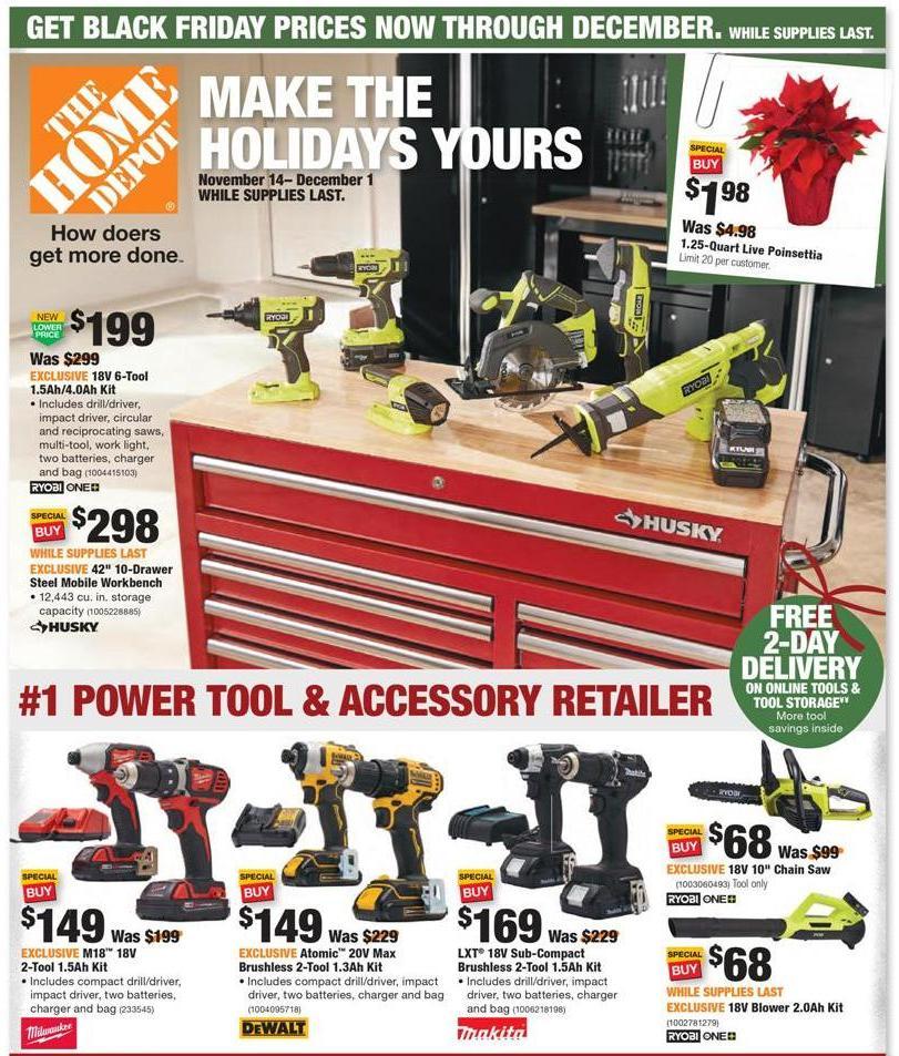 Home Depot Black Friday ad 2021: BOGO free tools, festive lighting, more