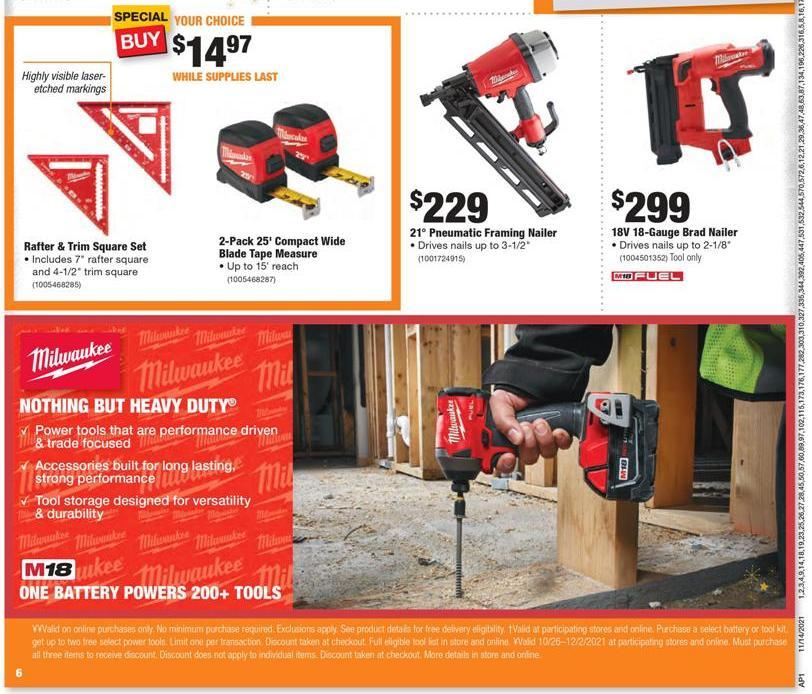 Framing nailer black deals friday