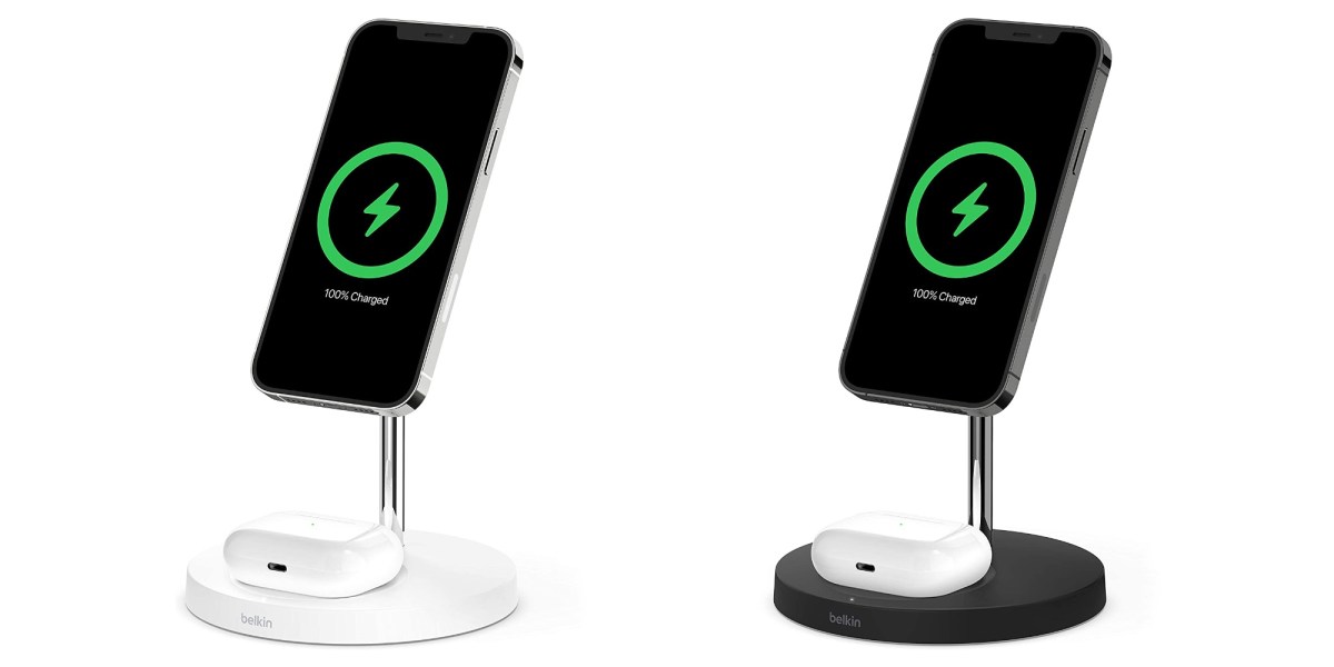 Take 45% off Belkin's 15W 2-in-1 MagSafe charging stand at new