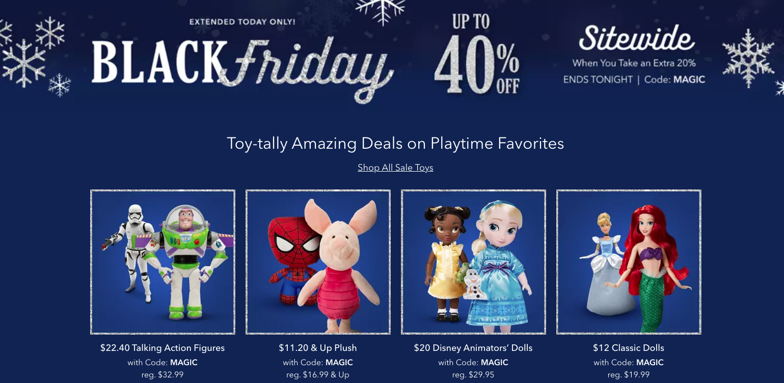 Early Disney Black Friday Deals Start Now From $7! - 9to5Toys