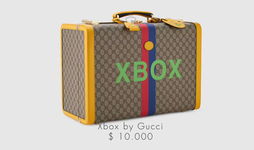 GUCCI Xbox Series X case