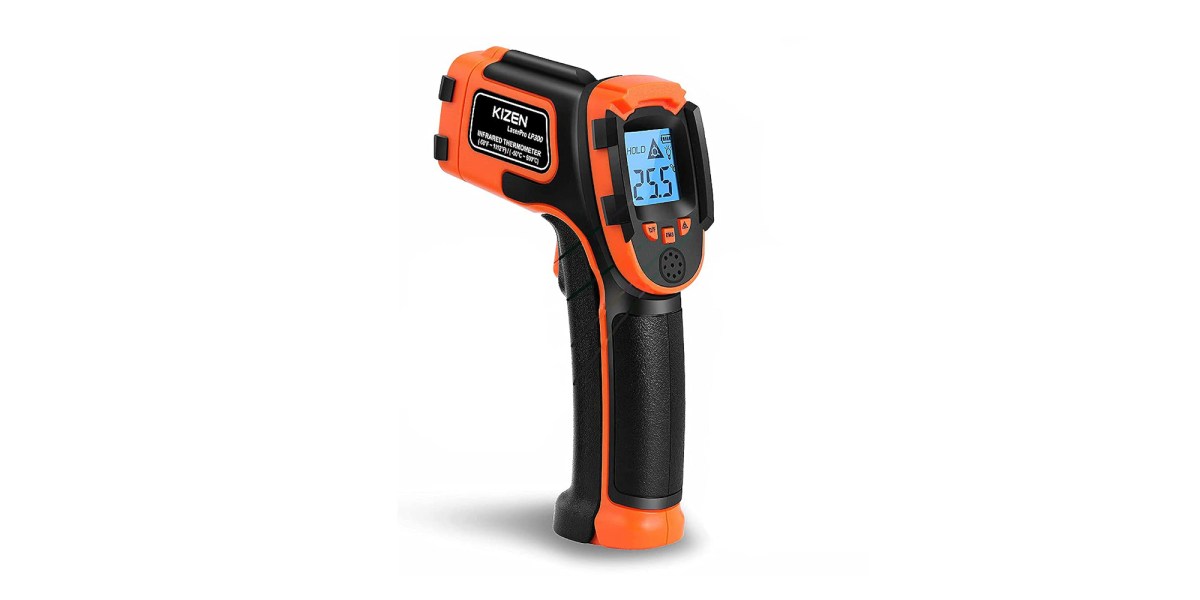 Add this infrared thermometer gun to your at 15 Prime shipped