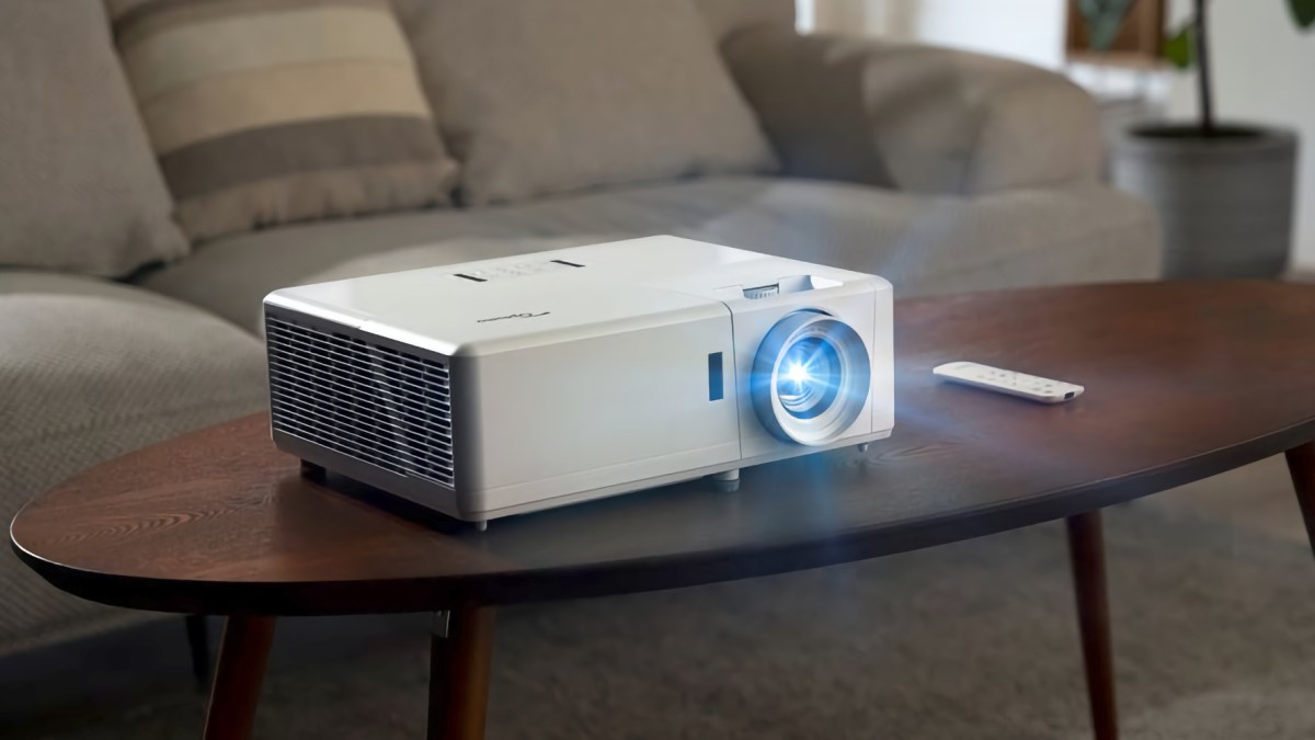 Optoma 4K laser projector