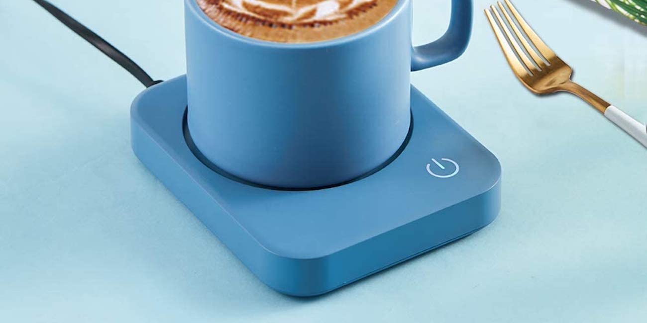 Drop this handy coffee mug warmer in the stockings this year, now down at  $21 via