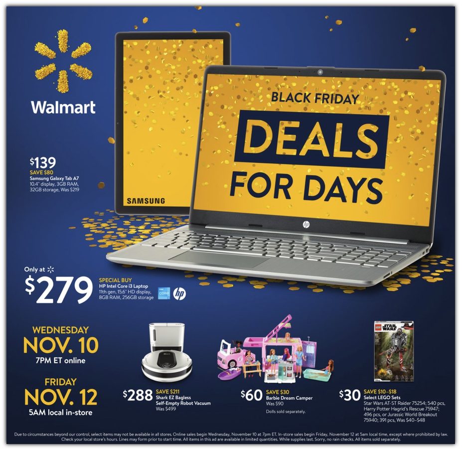 walmart computer black friday