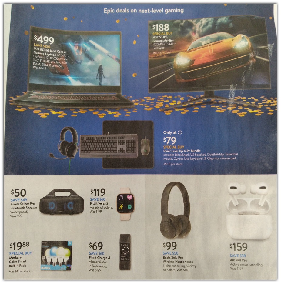 Walmart Black Friday 2021 ad details 
