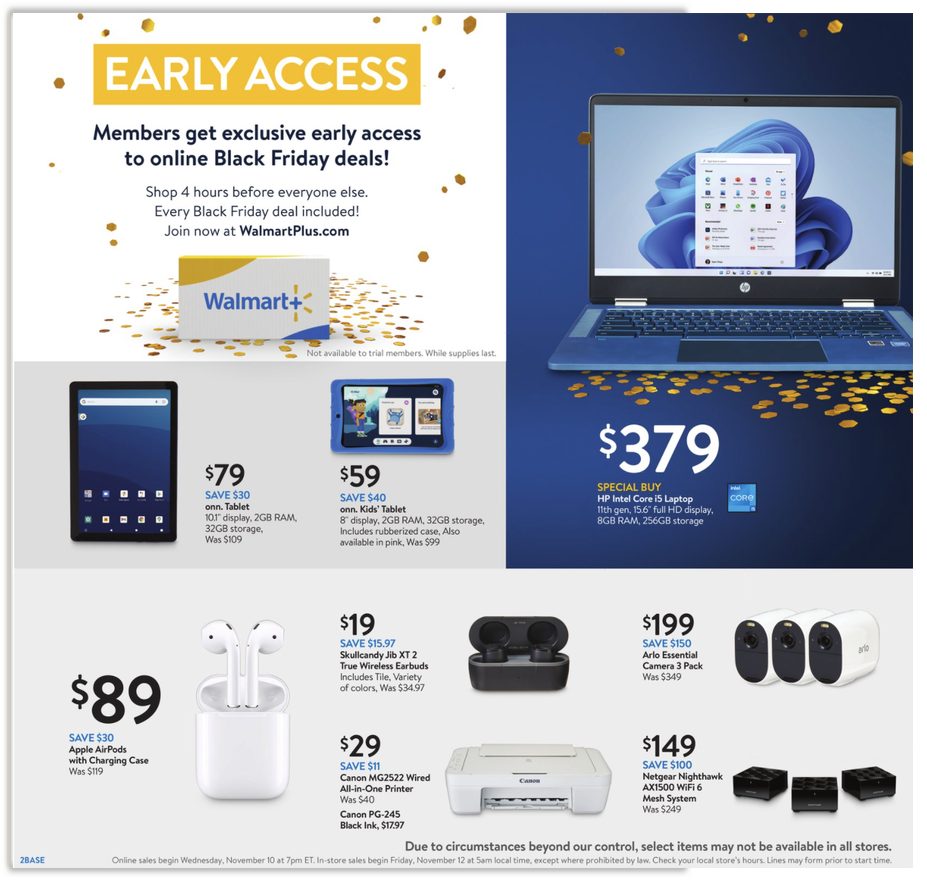 Walmart's Black Friday 2021 ad has leaked, and some items are already  discounted 