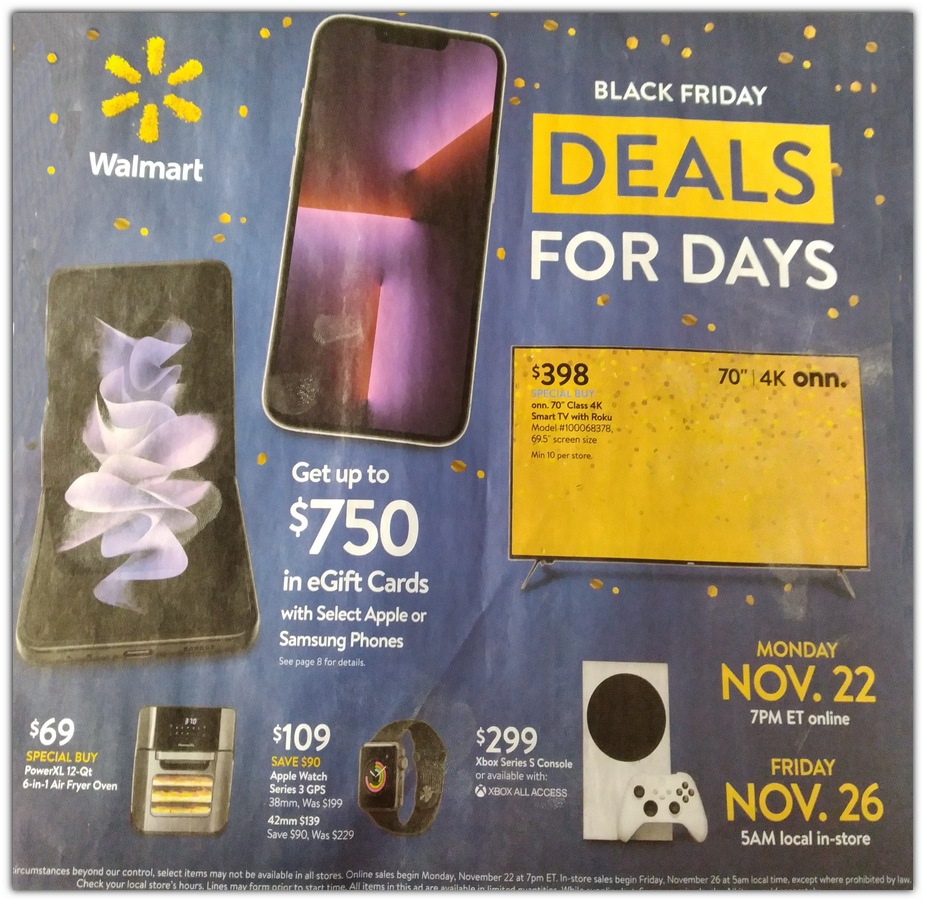 Walmart Black Friday 2021 Ad Details All Of The Upcoming Deals - 9to5Toys