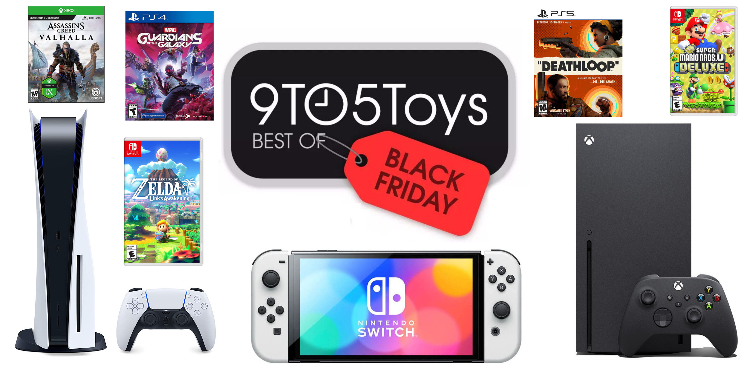 Nintendo Switch Black Friday deals: Consoles & top games on sale
