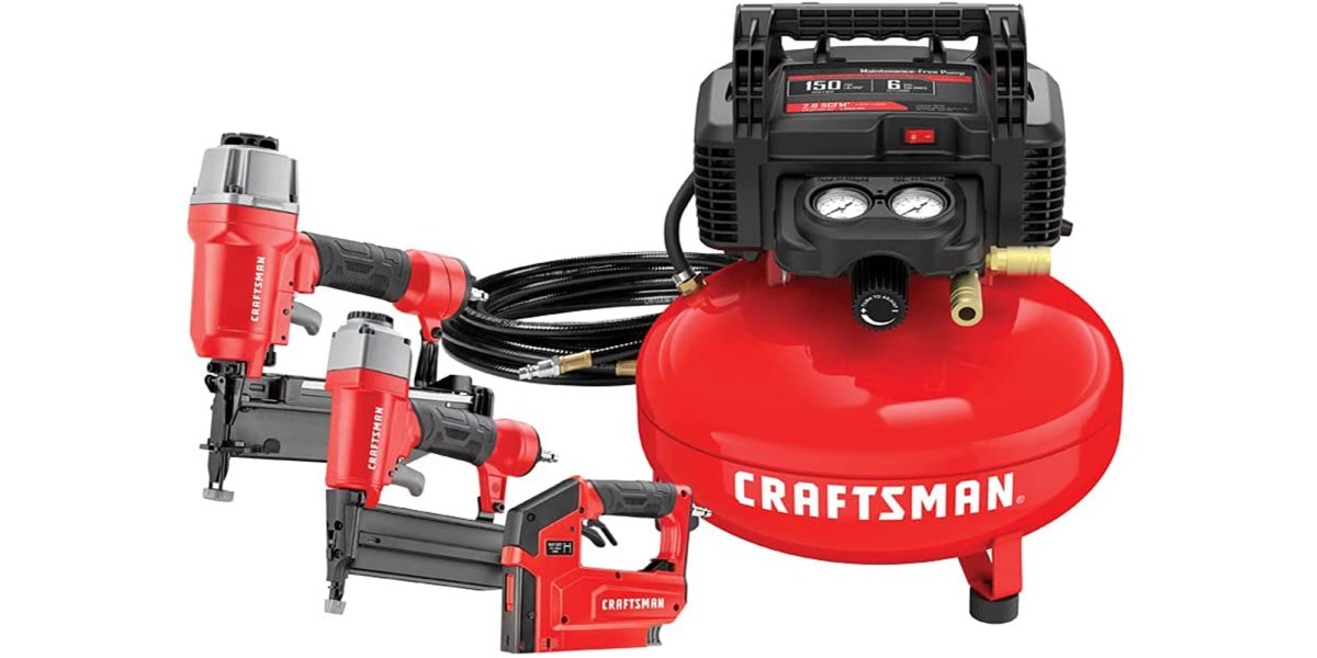 CRAFTSMAN's 6gal. air compressor combo kit falls 69 to new low at