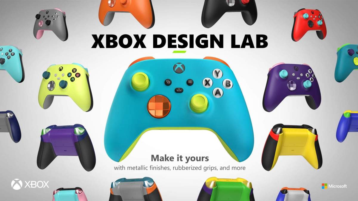 custom Xbox controller Design Lab