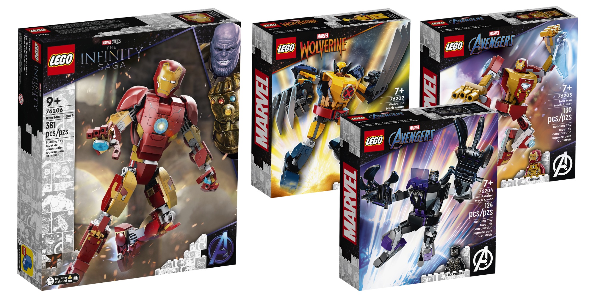 Marvel 2022 sets: Superhero mechs and - 9to5Toys