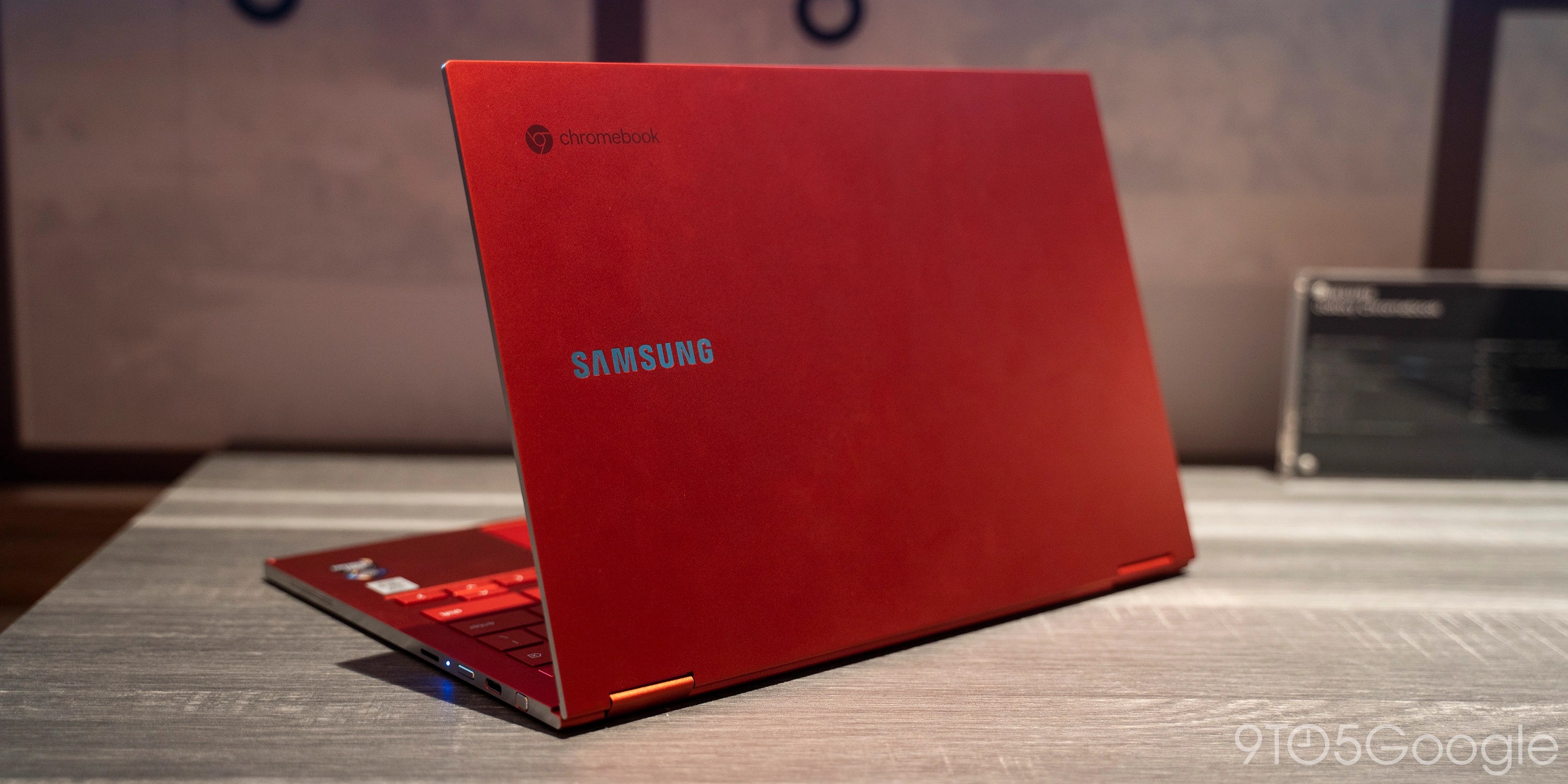 Samsung's prev-gen. Galaxy Chromebook has a 4K AMOLED display for