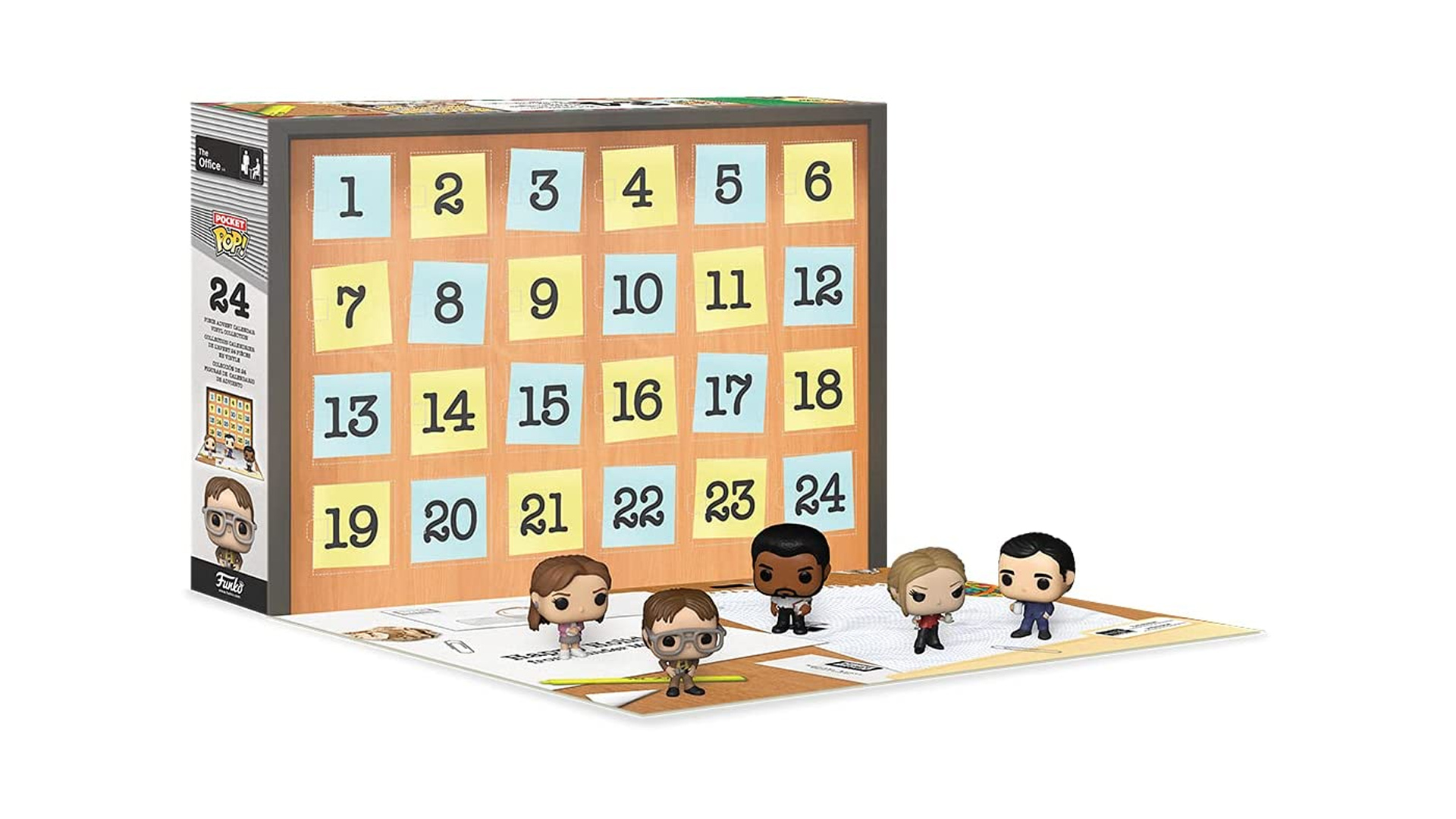 Funko POP!'s The Office advent calendar includes 24 unique figures at