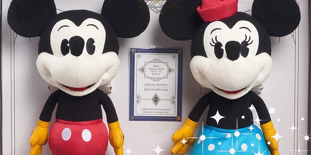 Disney Treasures from The Vault - Limited Edition Mickey Mouse and Minnie  Mouse -  Exclusive Plush - US