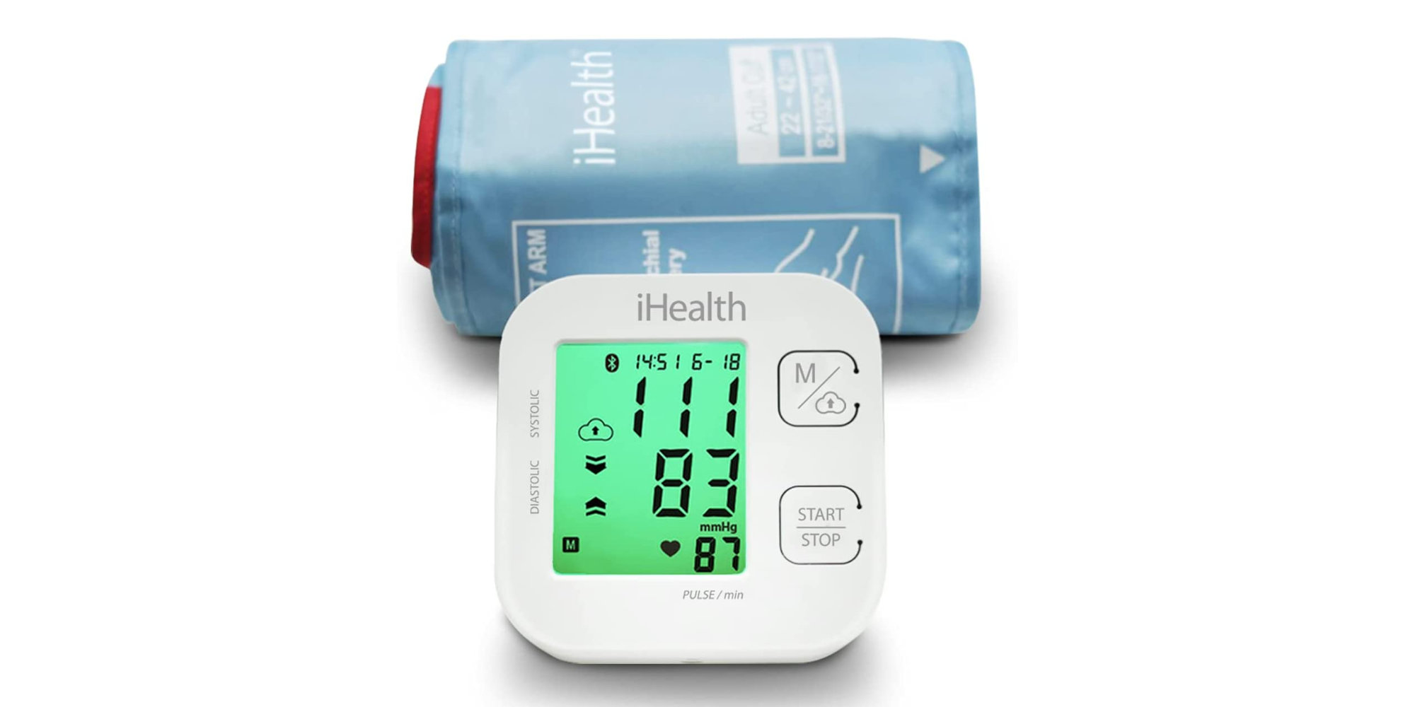 iHealth's Smart Upper Arm Blood Pressure Monitor logs to Apple Health at  $27 (Reg. $40)