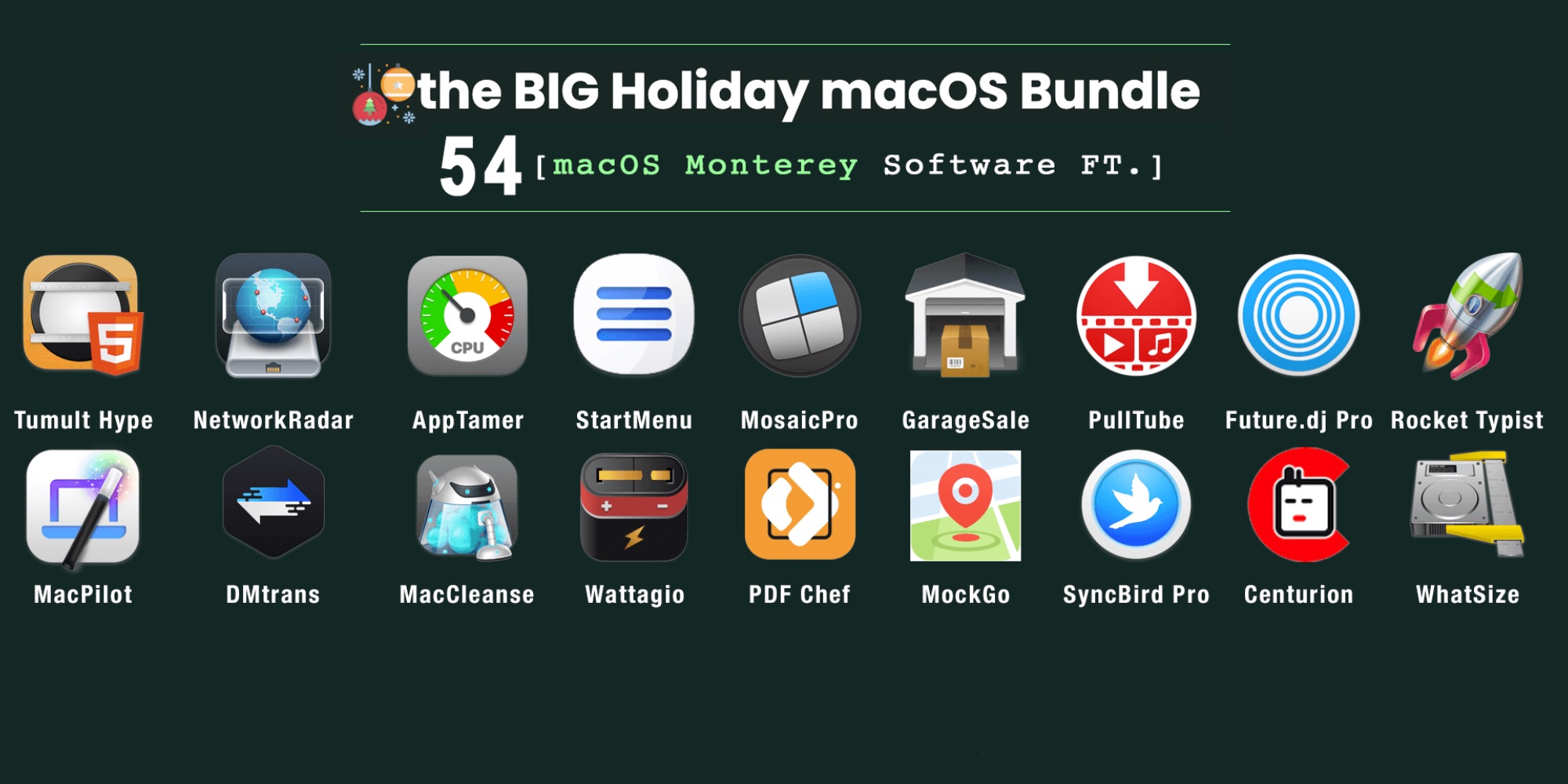 BundleHunt's latest over 50 top apps for holidays from $1