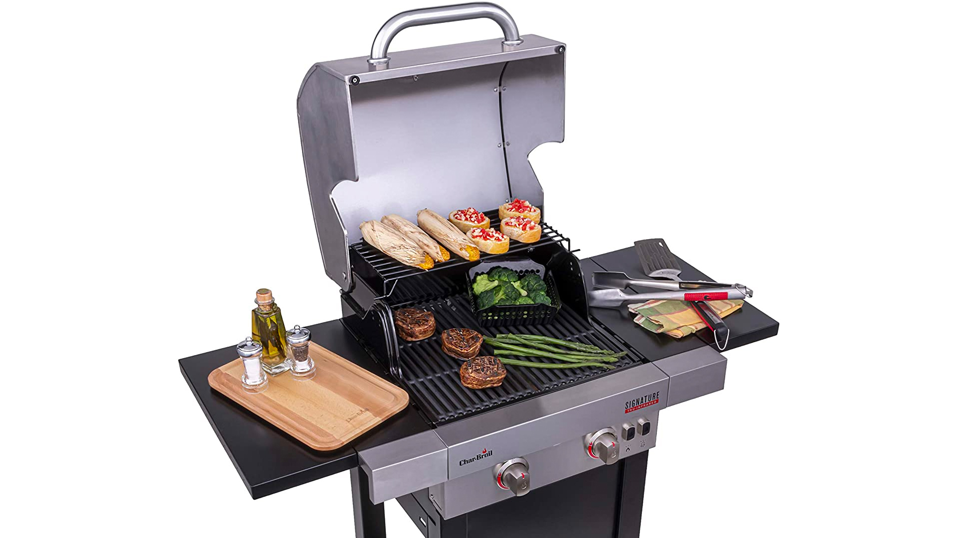 CharBroil's 2burner TRUInfrared grill upgrades your outdoor cooking