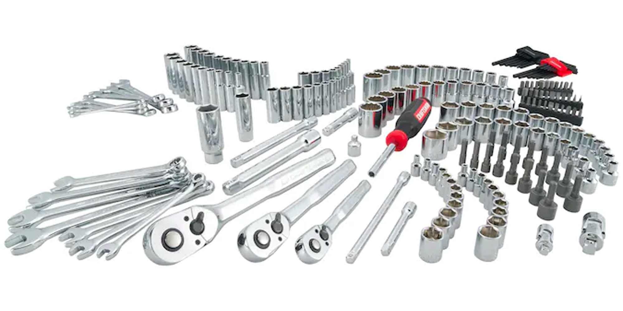 CRAFTSMAN mechanic's tool sets are on sale for 99 or less at Lowe's