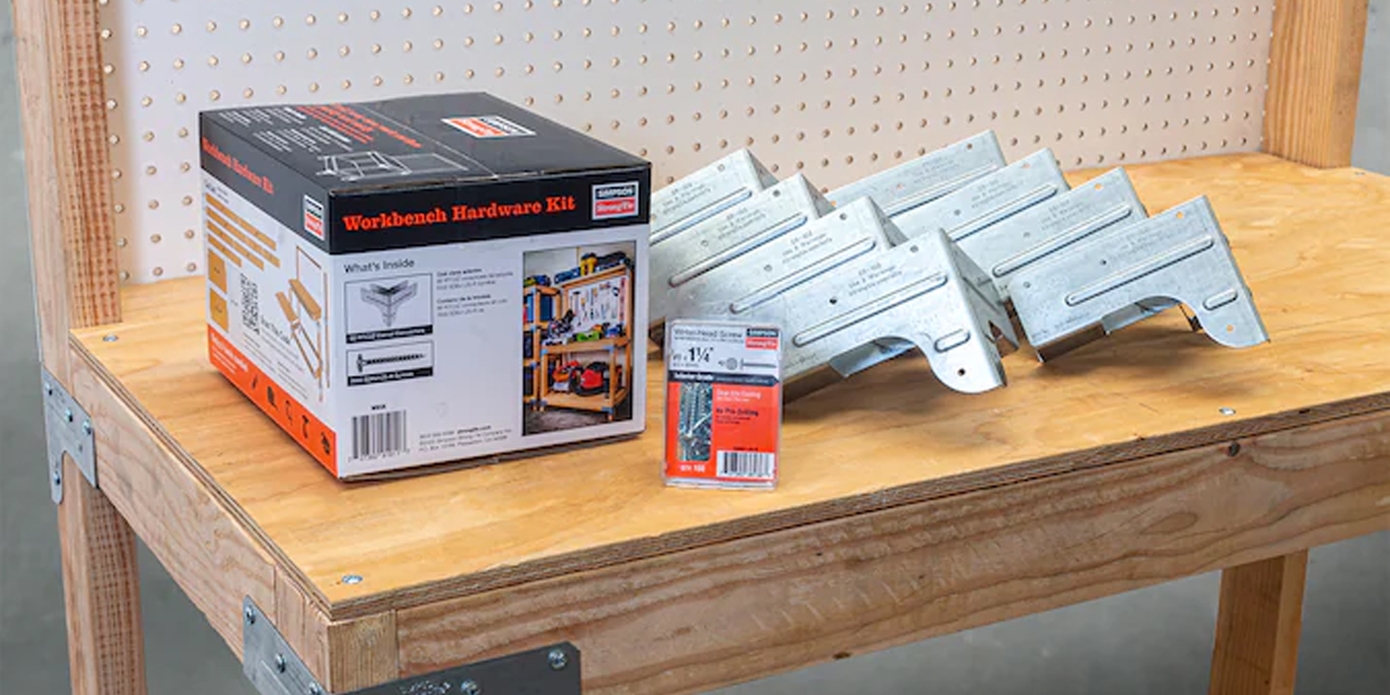 Build your own workbench with this simple DIY bracket kit for 20 or