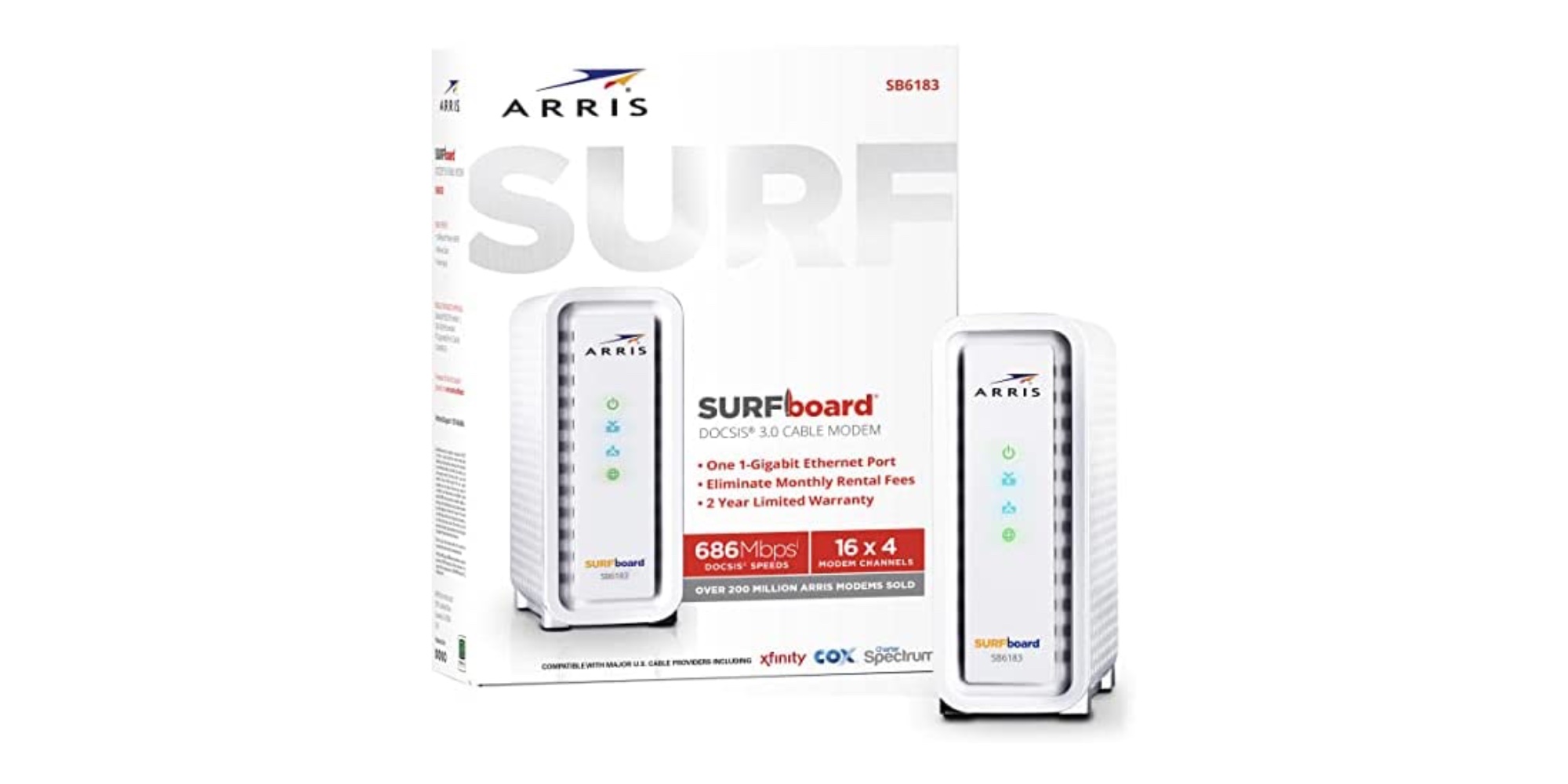 ARRIS DOCSIS 3.0 modems and WiFi 6 systems now up to 44 off starting