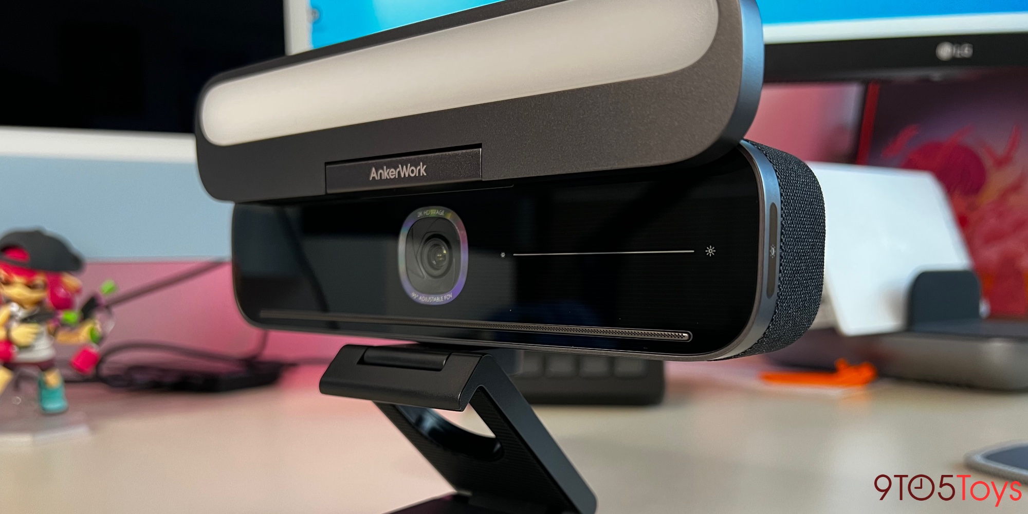 AnkerWork B600 Video Bar launches with 2K sensor and light - 9to5Toys