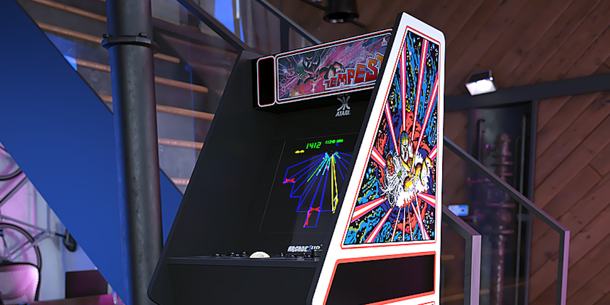 Arcade1Up's 12-in-1 Atari Tempest Arcade Cabinet now seeing giant