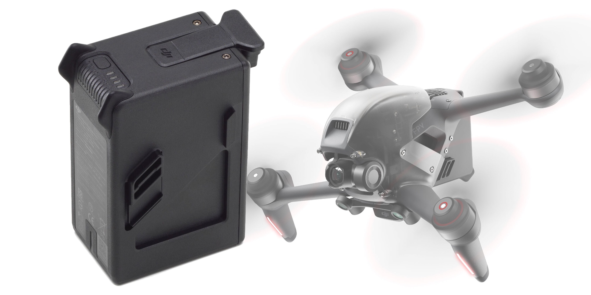 Extend your DJI FPV drone flight time with an extra official battery at