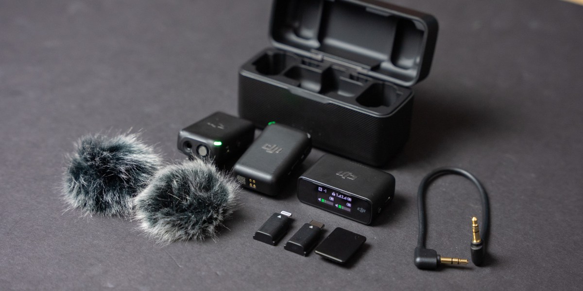 DJI – Microphone set – Portable electronics – Wireless – (1 TX + 1