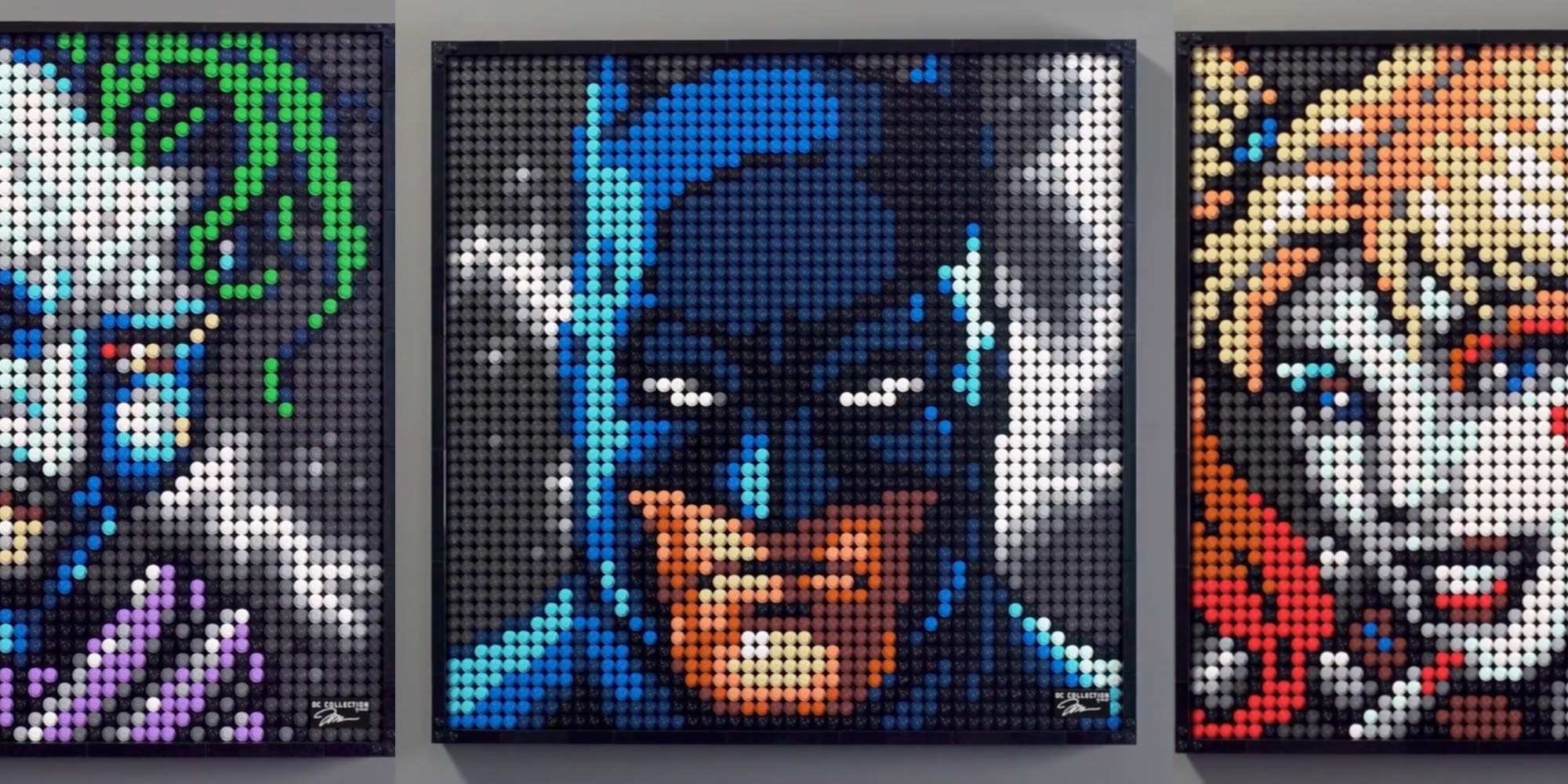 LEGO Batman Art mosaic unveiled with over 4,100 pieces - 9to5Toys