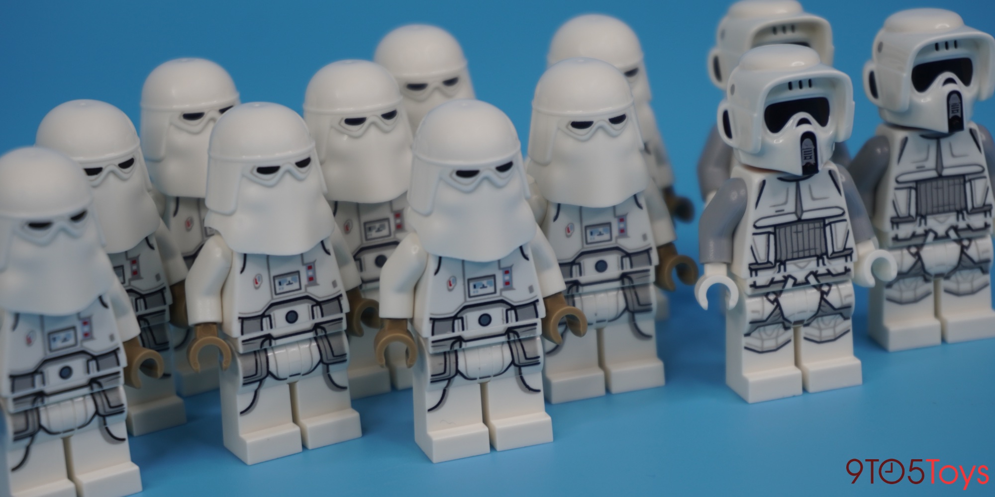 lego snowtrooper army