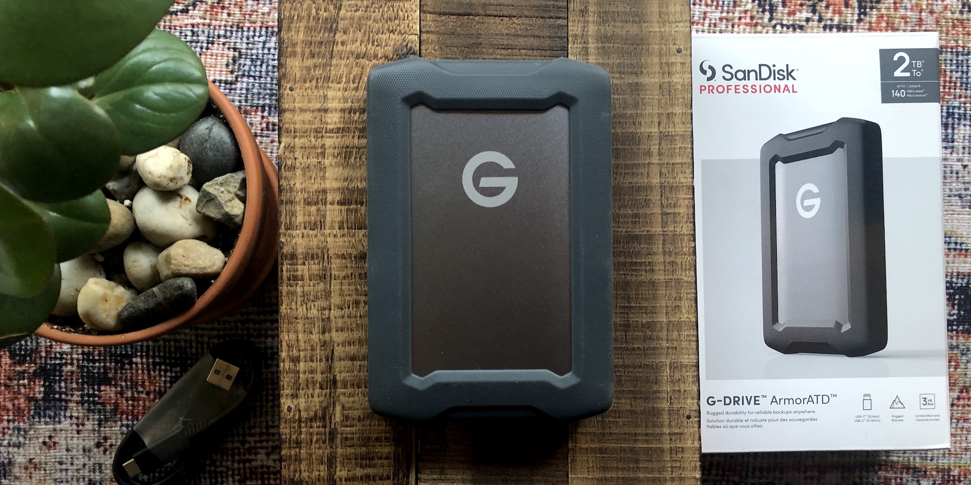 SanDisk 2TB G-DRIVE ArmorATD protective hard drive review - 9to5Toys