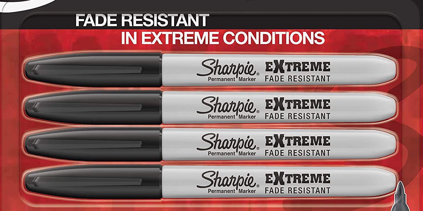Might as well grab this pack of Sharpie Extreme Permanent Markers while
