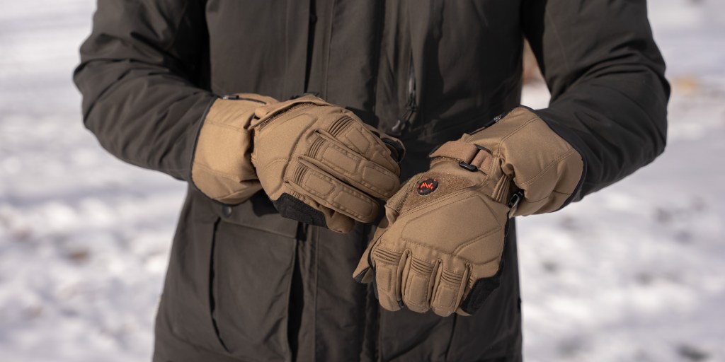 Fieldsheer Desert storm heated gloves.