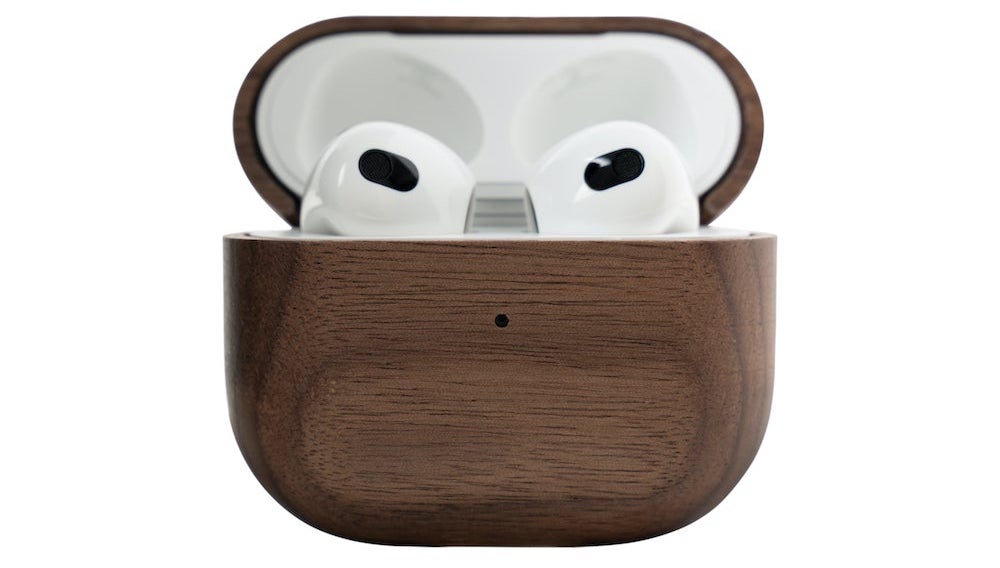 wooden AirPods 3 case