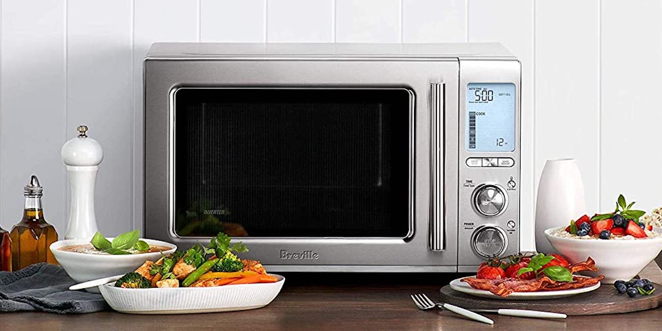 Breville's steel Wave Microwave Oven with smart cooking hits Amazon low at 290 (60 off)