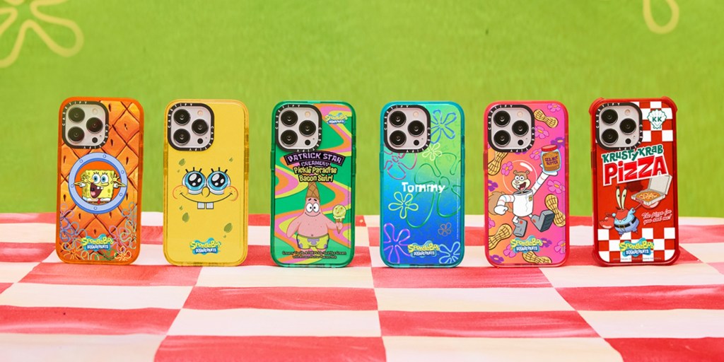 CASETiFY SpongeBob iPhone case