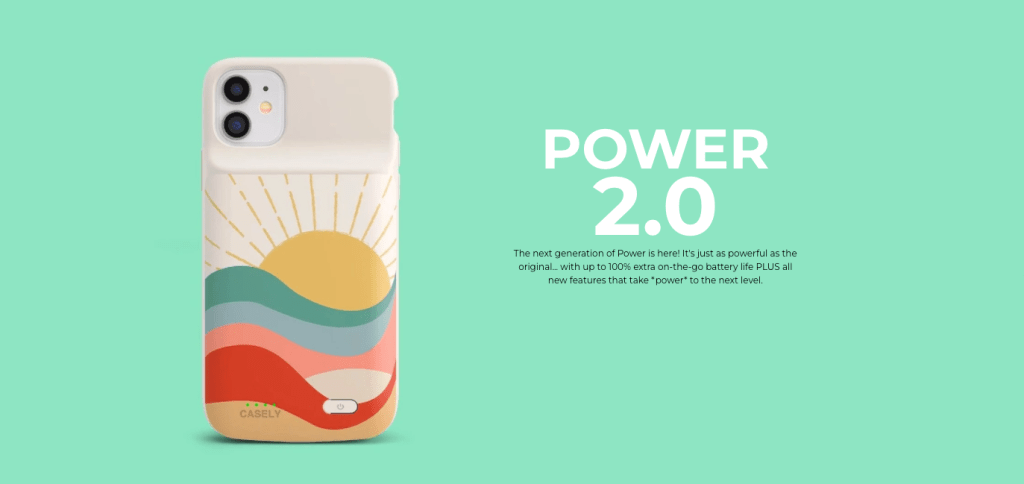 Casely Power 2.0 iPhone 13 battery cases now live