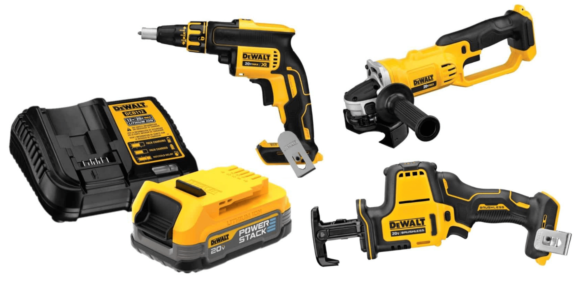 Home Depot bundles DEWALT 20V MAX tools with a FREE battery starter kit