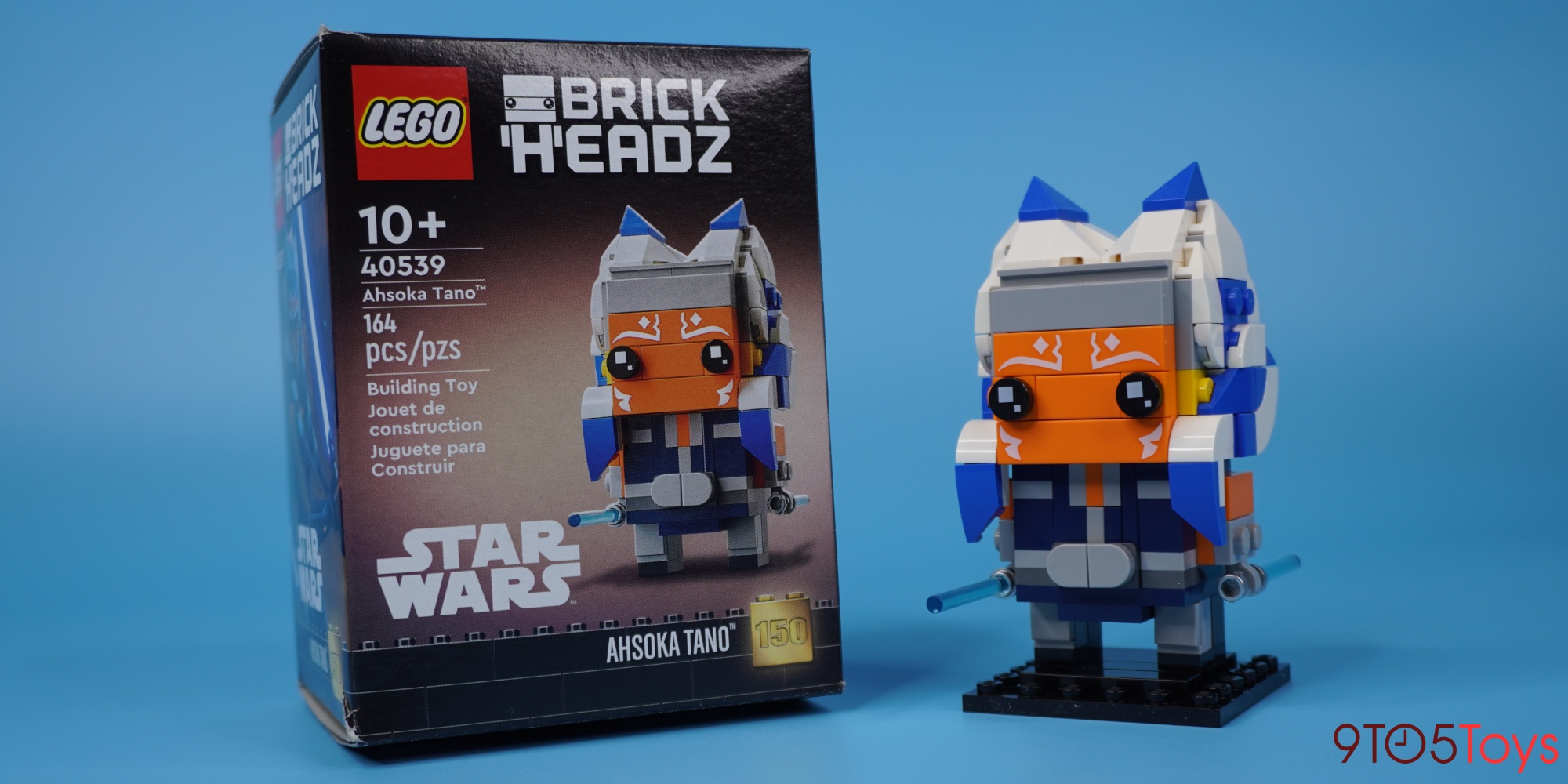 Lego Star Wars Ashoka Tano Brickheadz 40539 New In Hand Ready To Ship 