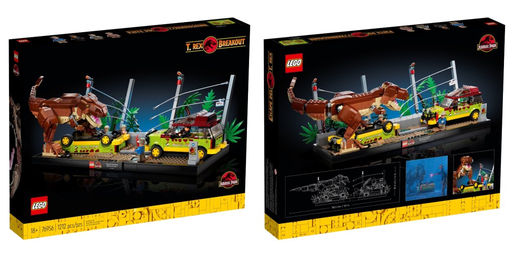 LEGO T-rex Breakout LEGO Jurassic World Dominion