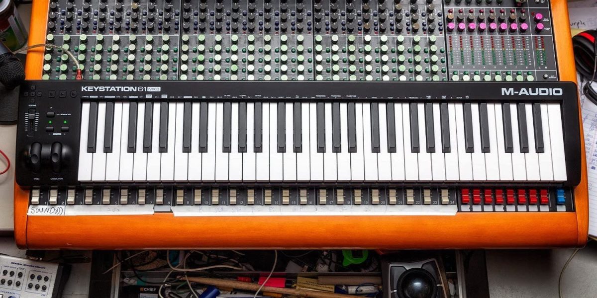 MAudio's 61key semiweighted MIDI keyboard hits one of its best