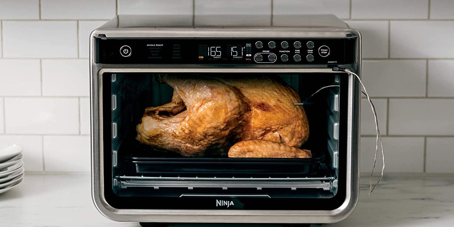 Cook a whole turkey in Ninja's 10in1 air fry oven at the 2023 low