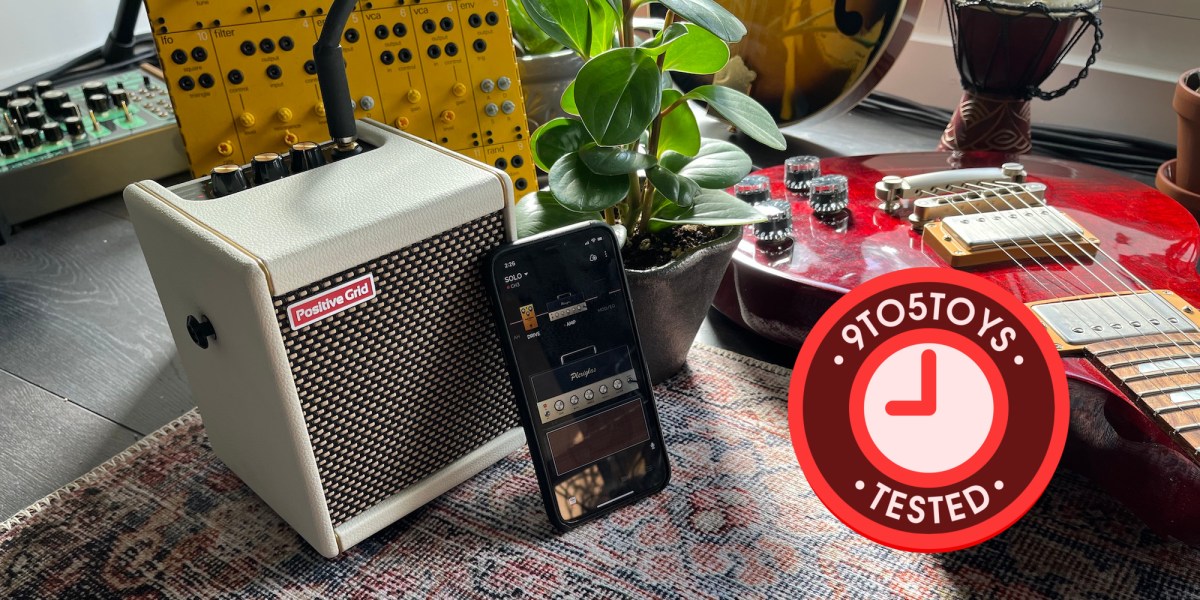 Gift the Spark GO mini smart guitar amp and Bluetooth speaker at