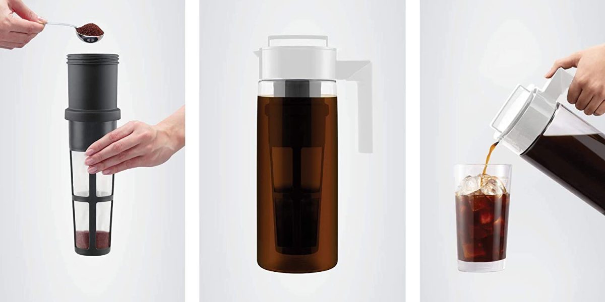 Bring home the 2qt. Takeya Deluxe Cold Brew Coffee Maker while it's