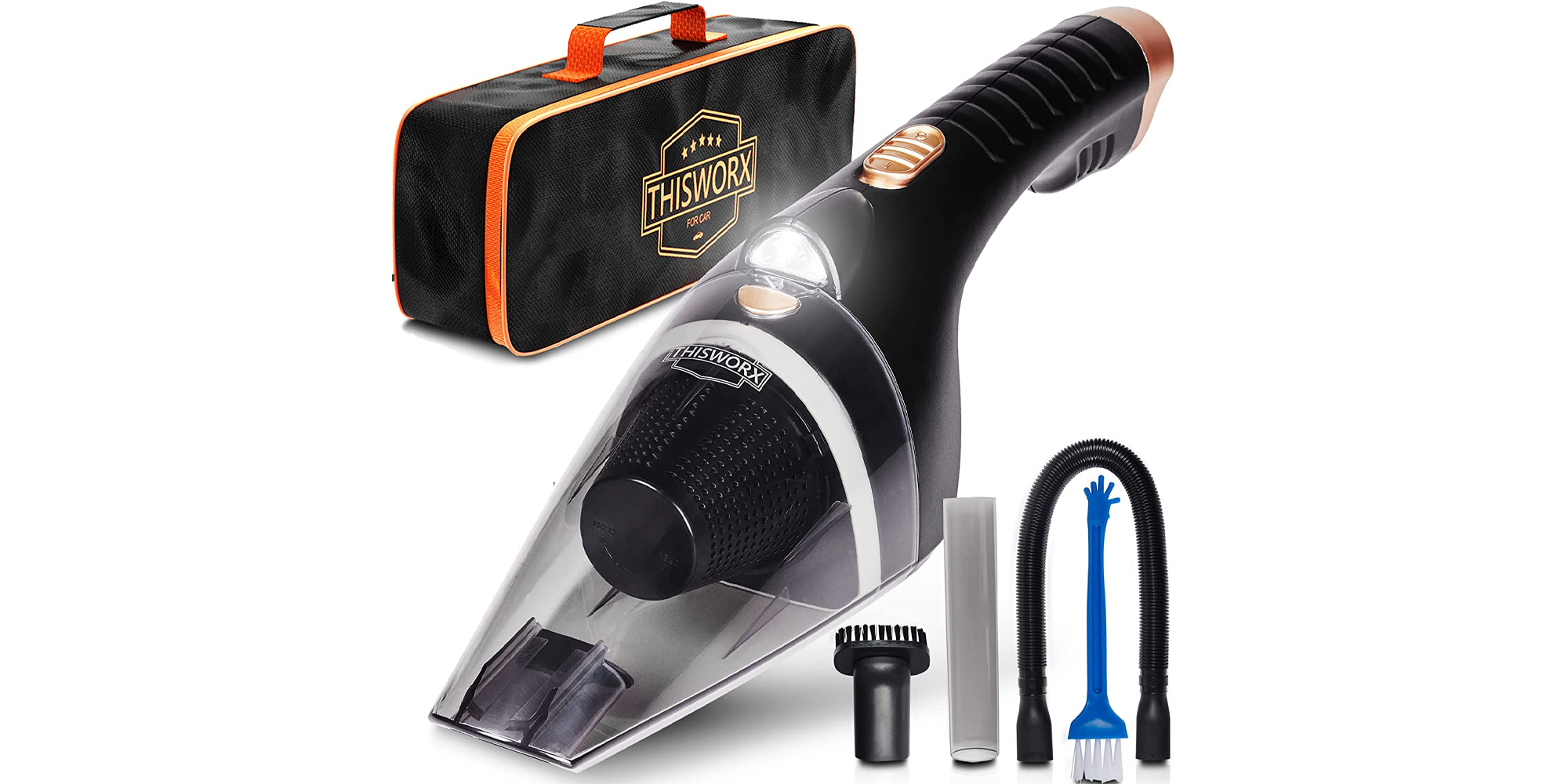 Prepare for spring cleaning with the ThisWorx Car Vacuum for $22