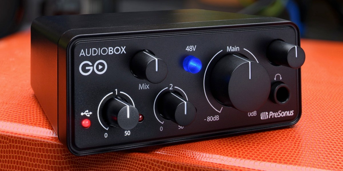 affordable audio interfaces PreSonus AudioBox GO