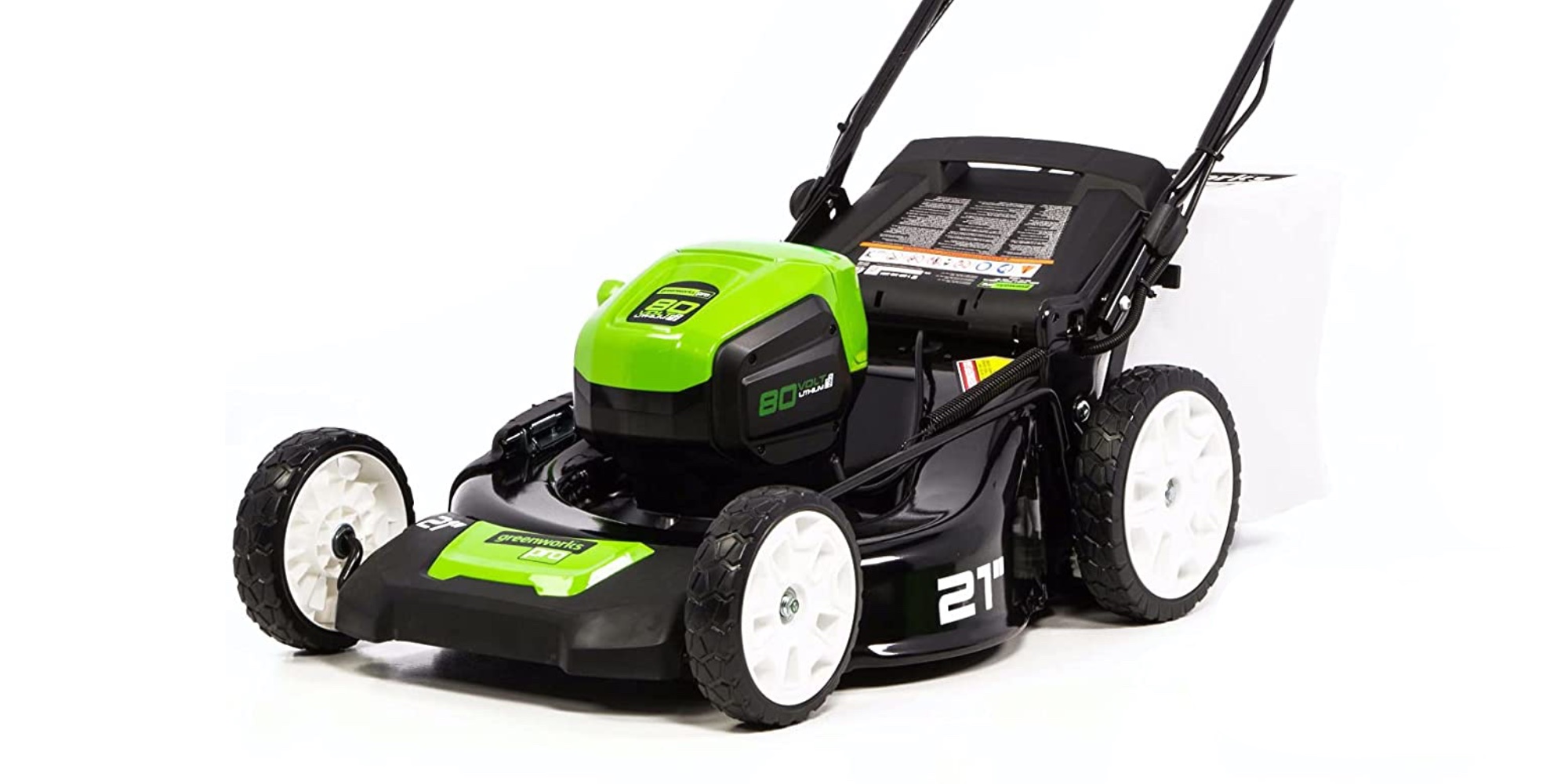Greenworks Pro 80V 21inch selfpropelled electric mower now up to 227