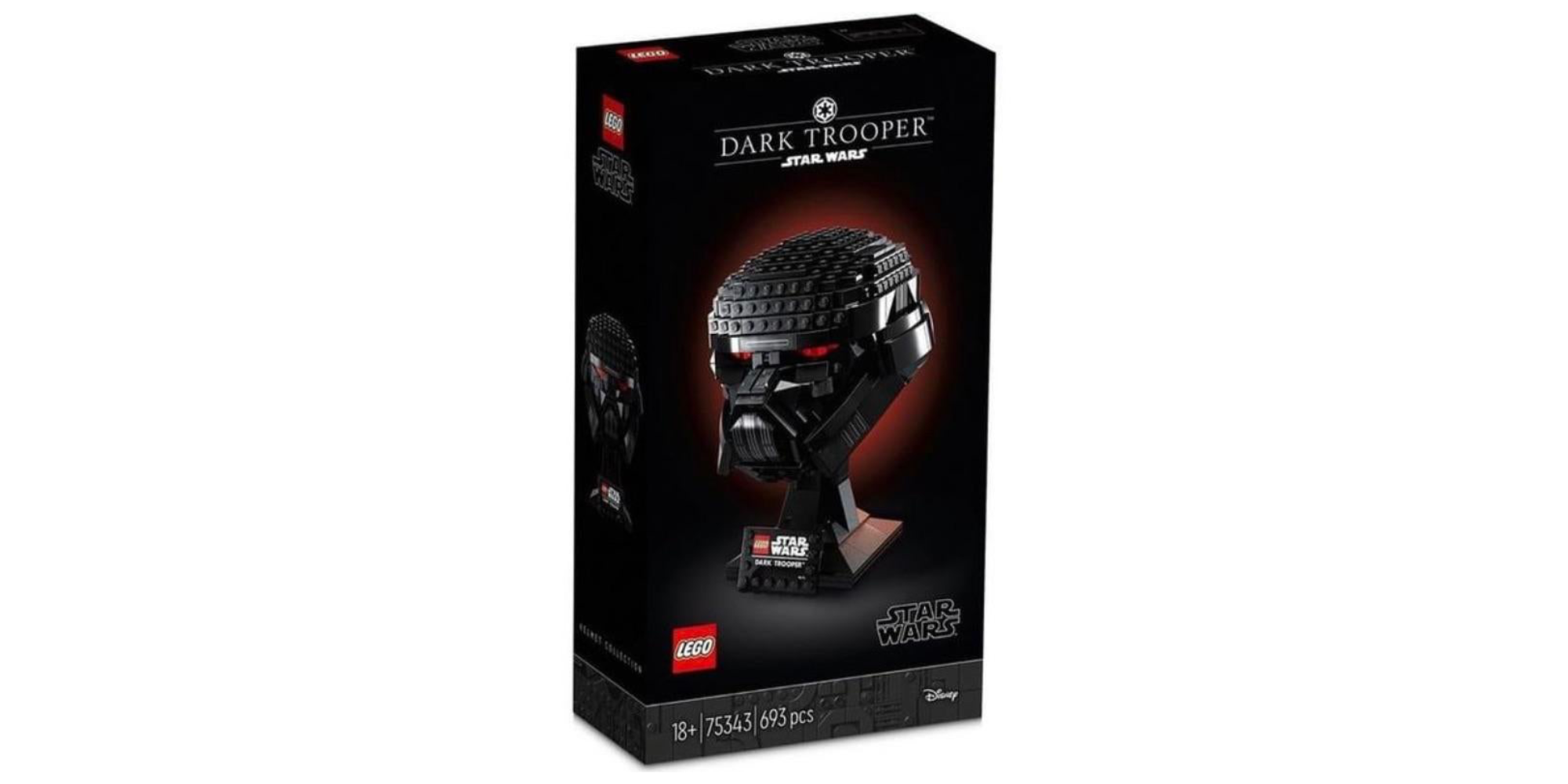 Star Wars Dark Trooper Helmet 75343 Building Kit - 693 pcs Age 18 And deals Up